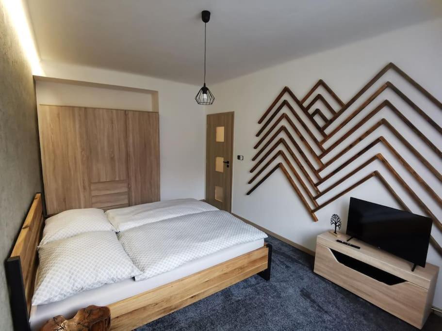 Apartman Bila Voda Červená Voda Eksteriør bilde